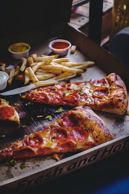 Pizza aux fruits de mer