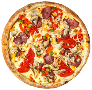 Délicieuse pizza italienne